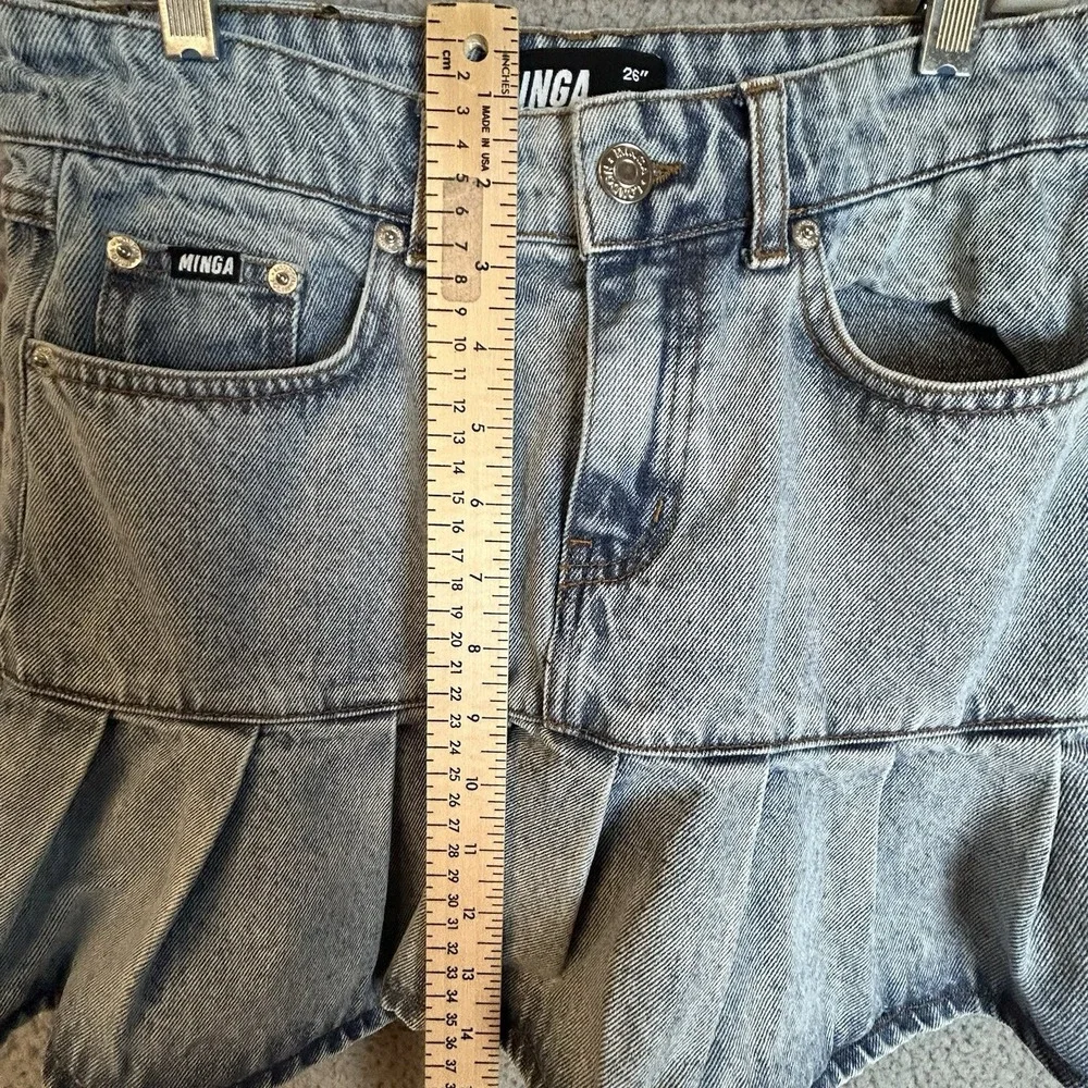 MING London Jean Skirt Size 2 - 26